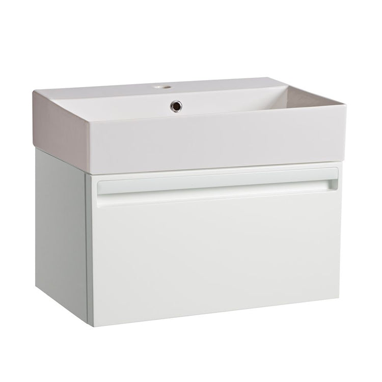 Tavistock Forum White 600mm Wall Mounted Vanity & Basin