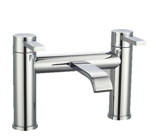 Orco Wave Bathroom Bath Shower Mixer Tap - Chrome