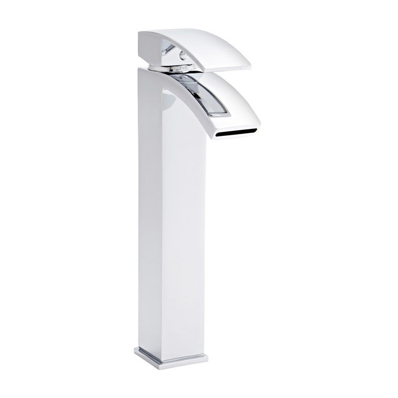 Kartell Flair Chrome Hi Rise Mono Basin Mixer Tap