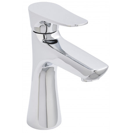 Kartell Focus Chrome Mono Basin Mixer Tap With Clicker Waste