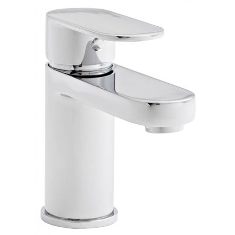 Kartell Logik Chrome Mono Basin Mixer Tap With Clicker Waste