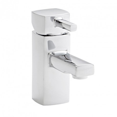 Kartell Mode Chrome Mini Mono Basin Mixer Tap With Clicker Waste