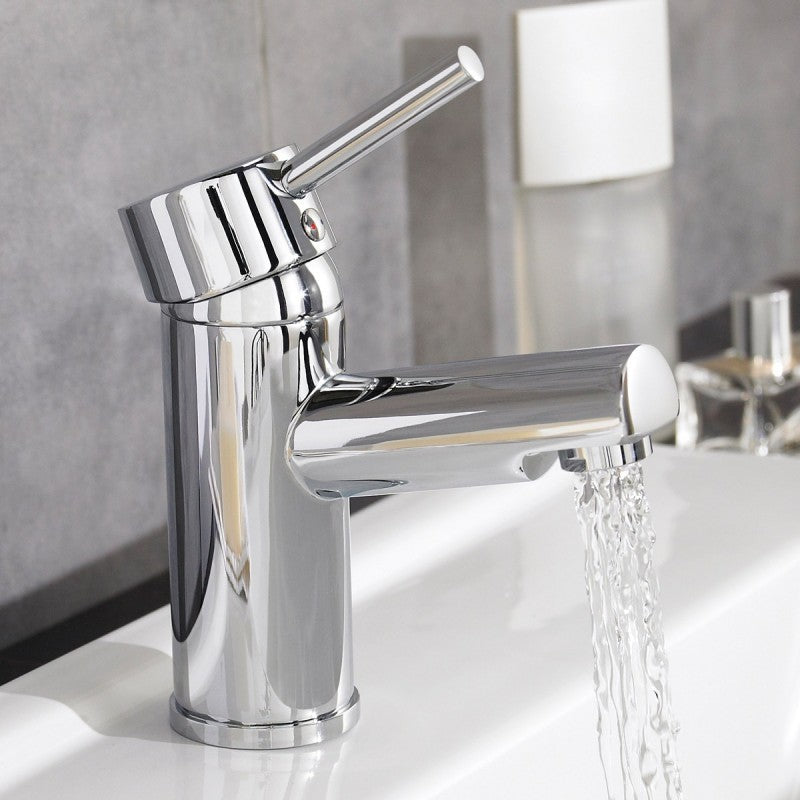 Kartell Plan Chrome Mono Basin Mixer Tap