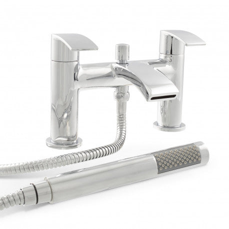 Kartell Status Bath Shower Mixer Tap with Handset