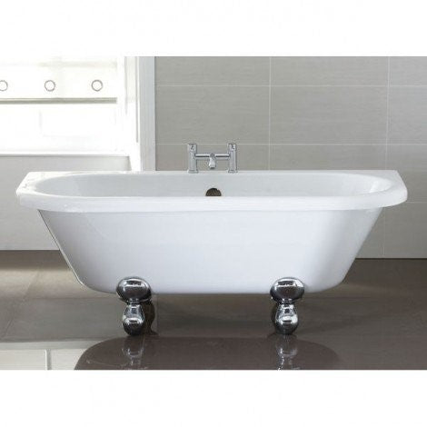 April Kildwick Thermolite Back to Wall Freestanding Bath