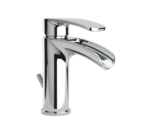 Milan Bathroom Mono Basin Mixer (No Pop Up) - Chrome