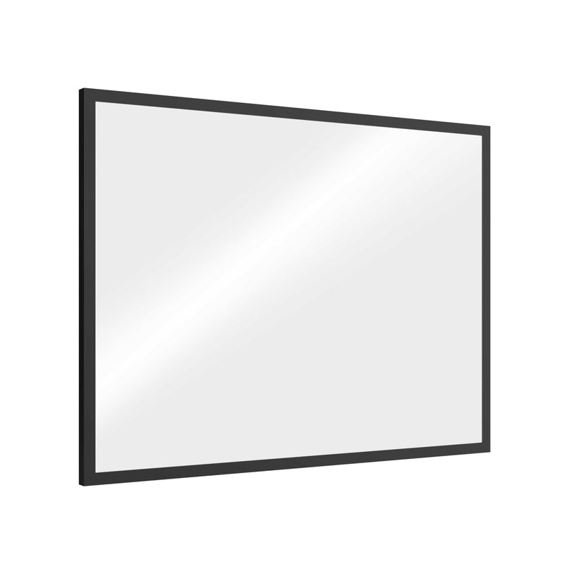 Noir Vinci Black Framed Mirror 600 x 800mm Horizontal or Vertical