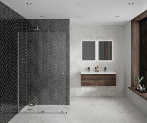 Aquadart Rolla 8 1100mm Sliding Wetroom Shower Enclosure