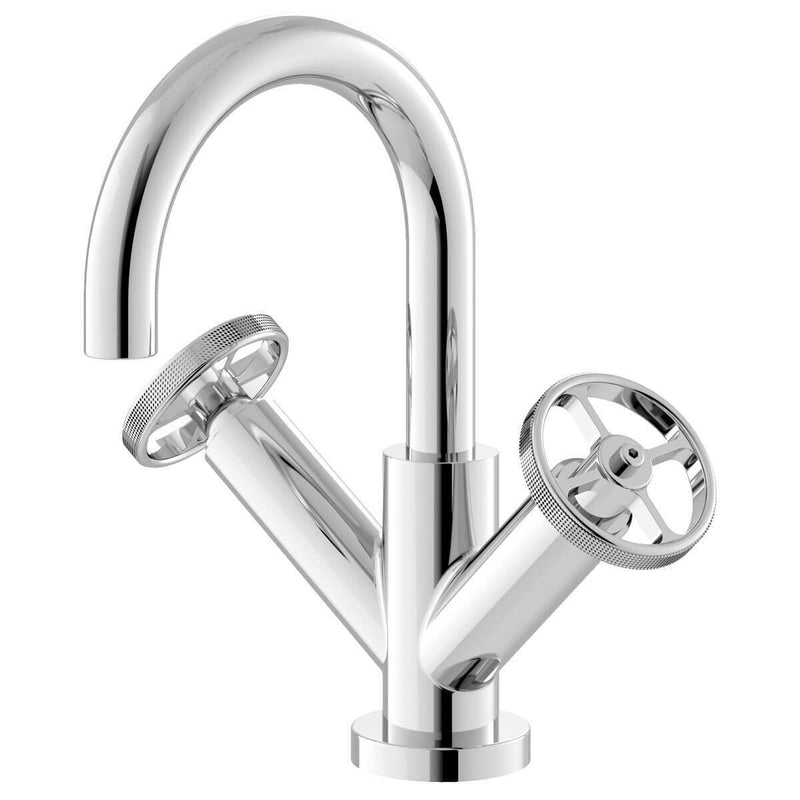 Industrial Mono Basin Mixer Tap inc. waste - Chrome