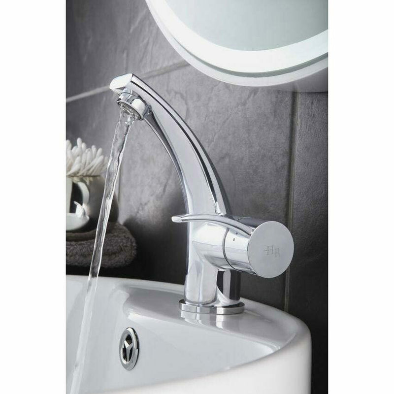 Grace Sublime Mono Basin Mixer Tap including Basin Waste - Chrome