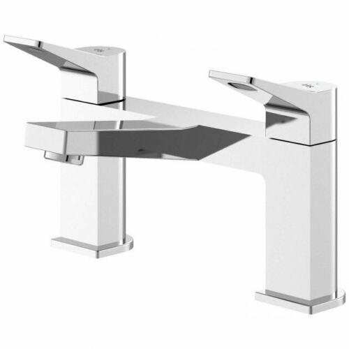 Soar Deck Mounted Bath Filler Tap - Chrome