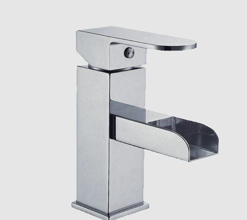 Argenta Waterfall Mono Basin Mixer Bathroom Tap inc Waste - Chrome