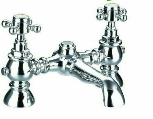 Grace Traditional Bath Filler Tap - Chrome