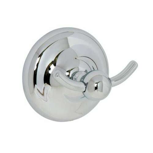 Melville Classic Traditional Double Robe Hook - Chrome