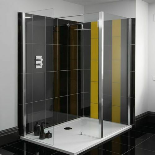 Atlas Walk-In Enclosure Shower 8mm Clear Glass