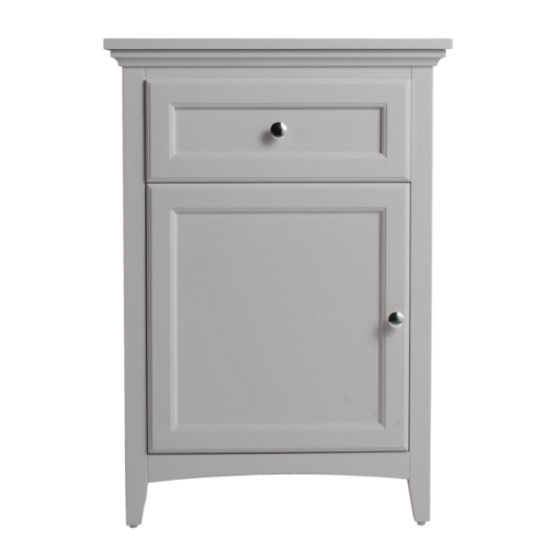 Savoy 600mm Marble Top Floorstanding Vanity Unit - Choose colour