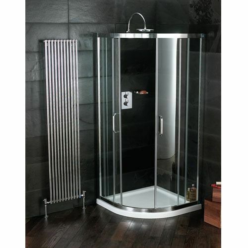 Atlas 900 x 900 Sliding Quadrant Shower Enclosure incl. Tray & Waste