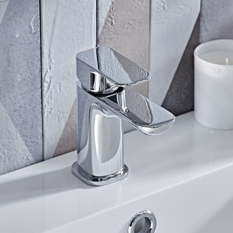 Tavistock Haze Basin Mixer Tap With Click Waste - Chrome