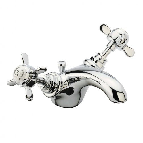 Tavistock Varsity Basin Mixer Tap with Pop Up Waste