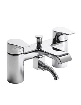 Tavistock Blaze Deck Mounted Bath Shower Mixer Tap with Handset