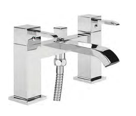 Tavistock Kick Deck Mounted Bath Shower Mixer