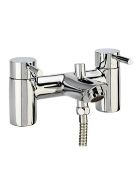 Tavistock Kinetic Deck Mounted Bath Shower Mixer Tap with Handset